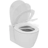 Image de Abattant connect avec frein de chute ultra fin blanc réf. E772401