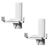 Image de Support mural pour haut-parleur BT77-WH inclinable, mobile blanc 1 paire(s)