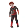 Image de déguisement clown zombie garçon - 10/12 ans - rouge - 44293/l