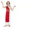 Image de déguisement déesse grecque rouge fille - 7/9 ans - rouge - 38775m