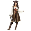 Image de Costume Femme Pirate De Haute Mer - Marron - S