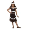 Image de déguisement amérindienne fille - 7/9 ans - marron - 41096m