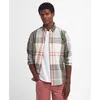 Image de Barbour - Harris Tailored Shirt - Chemise homme Glenmore Olive Tartan - S