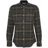 Image de Barbour - Portdown Tailored Long-Sleeved Shirt - Chemise homme Olive - XL