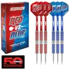 Image de Red Dragon 20g Rouge vs Bleu - Lot de 6 fléchettes Pro Steel avec Pointes, tiges et ailettes en occasion ou reconditionné
