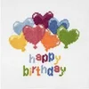 Image de Mini Kit Point de Croix Ballons d'Anniversaire 13 x 12 cm -(...) -
