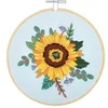 Image de Kit de Broderie "Sunflower" avec Cercle en Bois de 15 cm -(...) - 61 Sunflower
