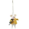 Image de Kit Feutrine Souris Fleurie - 7 x 12,5 cm -(...) - Multicolore