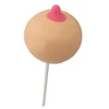 Image de Bonbon Sucette Sein Arôme Fraise 58g