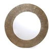 Image de Heart of the home - Miroir rond mural design Alphi - Diam. 88 cm - Doré - Alphi