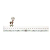 Image de Heart of the home - Calendrier de l'Avent bois renne Xmas Tradi - Blanc - Xmas Tradi
