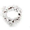 Image de Heart of the home - Couronne de Noël design Eucalyptus - Diam. 58 cm - Argent - Eucalyptus