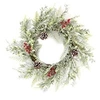Image de Heart of the home - Couronne de Noël design branche naturelle - Diam. 55 cm - Vert - Wreath Xmas