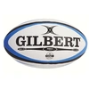Image de Ballon de Rugby Match Omega Bleu/Noir - Taille 4