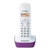 Image de KX-TG1611FXF - Téléphone sans fil avec ID d'appelant - DECT - blanc, violet