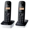 Image de Panasonic KX-TG1612FRW Téléphone Duo sans Fil DECT sans répondeur Blanc [Version Française] en occasion ou reconditionné
