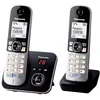 Image de Panasonic Duo KX-TG6822FRB Téléphone Numérique sans fil DECT avec Répondeur Wi-Fi Noir en occasion ou reconditionné