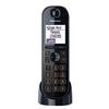 Image de KX-TGQ200 - Téléphone numérique sans fil - DECT\GAP - (conférence) à trois capacité d'appel - noir