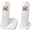 Image de KX-TGC412FRW - Téléphone sans fil avec ID d'appelant/appel en instance - DECTGAP - blanc + combiné supplémentaire