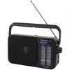 Image de Panasonic Radio FM/AM RF-2400DEG-K I Radio FM/AM Tuner numérique Contrôle automatique de fréquence (AFC) fonctionnement sur secteur ou piles Format compact noir - Version Française en occasion ou reconditionné