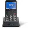 Image de Panasonic KX-TU155EXBN Téléphone Mobile pour Personnes Âgées, Appel Prioritaire, Téléphone à Grosses Touches, Compatible avec les Appareils Auditifs, Bluetooth, Radio FM, Appareil Photo, Noir en occasion ou reconditionné