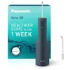 Image de Panasonic Serie 600 Hydropulseur Dentaire Ultrasonique EW-DJ66-A303, Jet dentaire, Irrigateur Oral, 200ml, IPX7, 2 Embouts Standard, 5 Réglages de Pression, Accessoire de Voyage, Bleu Marine en occasion ou reconditionné