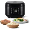Image de Panasonic SR-DA152KXE Cuiseur à Riz et Cuiseur Vapeur, 1.5L, 8 tasses, Fuzzy Logic, Indicateur de Quantité d'Eau, sans BPA, Maintien au Chaud, Départ Différé, Noir en occasion ou reconditionné