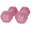 Image de Haltère hexagonal recouverts de néoprène UFE (x2) Rose 2x0,5 kg UFW030