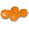 Image de Haltère hexagonal recouverts de néoprène UFE (x2) Orange 2x3 kg UFW034