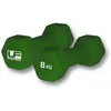 Image de Haltère hexagonal recouvert de néoprène UFE Urban Fitness (x2) Vert 8 kg UFW037