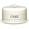 Image de KitchenCraft Living Nostalgia Cake Tin Storage, Boîte De Conservation Hermétique Pour Gâteaux / Dôme À Gâteaux, 28,5 X 18 cm, Antique Cream en occasion ou reconditionné