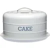 Image de KitchenCraft Living Nostalgia Cake Tin Storage, Boîte De Conservation Hermétique Pour Gâteaux / Dôme À Gâteaux, 28.5 X 18 cm - French Grey en occasion ou reconditionné