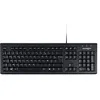 Image de Kensington ValuKeyboard   Clavier filaire USB pour PC, Ordinateur portable et notebook, Compatible Dell, Acer, HP, Samsung et autres, AZERTY, Noir, 1500109FR en occasion ou reconditionné