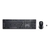Image de Pro Fit Low-Profile Desktop Set - Ensemble clavier et souris - sans fil - 2.4 GHz - Espagnol - noir