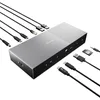 Image de Kensington SD5000T5 EQ Station d'accueil Thunderbolt 5, Triple écran 8K/4K, Lecteur de Cartes SD et Micro SD, Alimentation PD 140W, 3X Thunderbolt 5, Ethernet & USB 3.2 Gen2 - Gris Espace (K35201EU) en occasion ou reconditionné