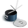 Image de Joseph Joseph Space Casserole 23cm avec Couvercle, Poignée Pliable, Gain de Place, Induction & Four, Revêtement Céramique en occasion ou reconditionné