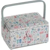 Image de Coffret à couture motif Mercerie - 17.8x24.5x14.5 cm -(...) - Multicolore