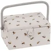 Image de Coffret à couture motif Abeille - 18.5x25.5x14.5 cm - Hobby Gift(...) - Multicolore