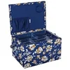 Image de Boîte de Couture "Automne" - 23.5x31x20cm - Hobby Gift(...) - Bleu Marine