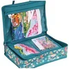 Image de Sac tout-en-un à ouvrage - Motif Oiseaux - Hobby Gift (26,5 x 10 x 34,5 cm)(...) - Vert