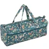 Image de Sac à ouvrage pour tricot - Motif Oiseaux - Hobby Gift (14,5 x 45 x 16,5 cm)(...) - Vert