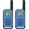 Image de Zebra Talkabout T42 - Portable - radio 2 bandes - PMR - 446 MHz - 16 canaux - noir et bleu (pack de 2)