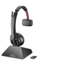 Image de Poly Savi 8210 UC - Standard - micro-casque - sur-oreille - DECT 6.0 - sans fil