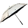 Image de Sun Mountain Parapluie de golf UV-Protect H2NO Chrome, série 2021, noir/argent