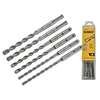Image de Pack de 6 forets SDS-Plus diam : 6 mm (x2), 8 mm (x2), 10 mm (x2) - - DT60302-QZ
