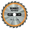 Image de DT1956-QZ - Hoja para sierra circular estacionaría 250x30mm 24D ATB +10º