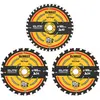 Image de Lot de 3 lames de scie circulaire 165 x 20mm 24 / 40 dents Extreme DeWalt