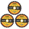 Image de Lot de 3 lames de scie circulaire 190 x 30mm 24 dents Extreme DeWalt
