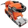 Image de Black and Decker - Ponceuse à bande filaire 720W 75x533mm vitesse 250m/min et poignée régl