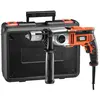 Image de Black & Decker Perceuse à Percussion Avec 2 Vitesses Kr1102k-qs 1100 W One Size